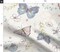 Garden Butterfly Songbird Pastel Pink Purple Botanical Whimsical Soft Pastels Floral Custom Printed Fabric by Spoonflower Various Fabrics by the Yard or Fat Quarter